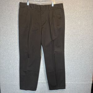 Dockers Classic Fit Signature Khaki Pants‎ Mens 38x32 D3 Pleated Gray